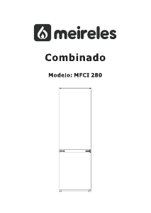 Handleiding Meireles MFCI 280 Koel-vries combinatie