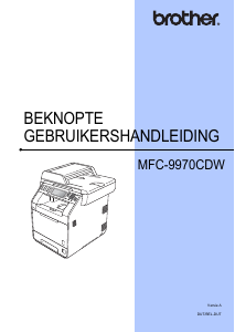 Handleiding Brother MFC-9970CDW Multifunctional printer