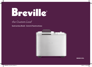 Manual Breville BBM800XL Bread Maker