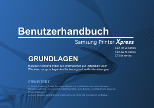 Bedienungsanleitung Samsung CLX-4195FN Multifunktionsdrucker