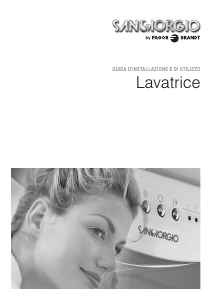 Manuale Sangiorgio SGTT386 Lavatrice