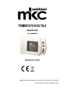 Manuale Melchioni HP-510T Termostato