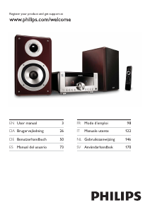 Manuale Philips MCM906 Stereo set