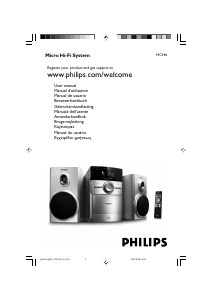 Bruksanvisning Philips MC146 Stereoanläggning