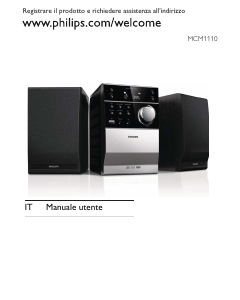 Manuale Philips MCM1110 Stereo set