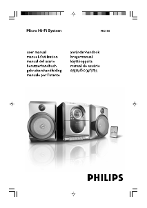 Manuale Philips MC150 Stereo set