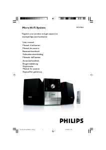 Bedienungsanleitung Philips MCM204 Stereoanlage