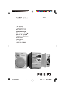 Manual Philips MCM5 Stereo-set