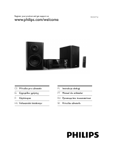 Instrukcja Philips MCD712 Zestaw stereo