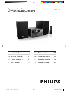 Manuale Philips MCD2010 Stereo set