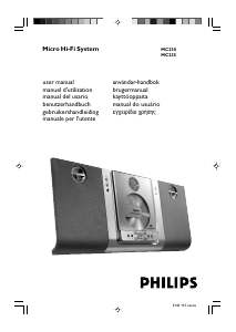 Manual Philips MC230 Aparelho de som