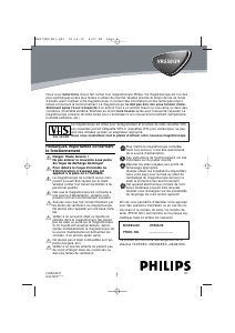 Mode d’emploi Philips VR550 Magnétoscope