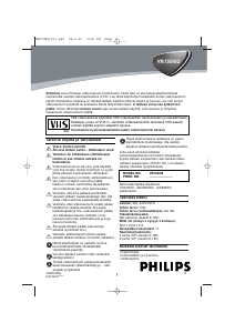 Käyttöohje Philips VR150 Videonauhuri