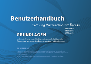 Bedienungsanleitung Samsung ProXpress M3375FD Multifunktionsdrucker