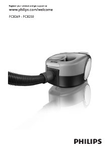 Manual Philips FC8256 Vacuum Cleaner