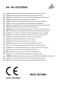 Manuale Trio 223170207 Rotario Lampada