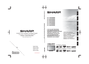 Handleiding Sharp AQUOS LC-22LE320E LCD televisie