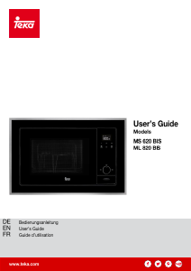 Manual Teka ML 820 BIS Microwave