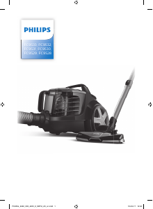 Manual de uso Philips FC9528 Aspirador