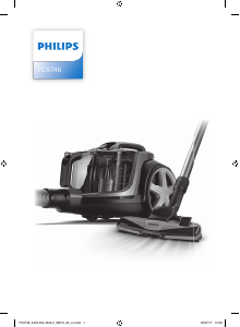 Manual de uso Philips FC9746 Aspirador