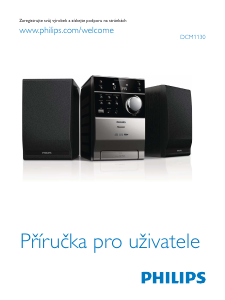 Manuál Philips DCM1130 Stereo souprava