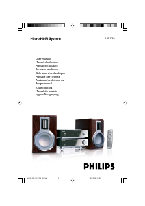 Handleiding Philips MCM700 Stereoset