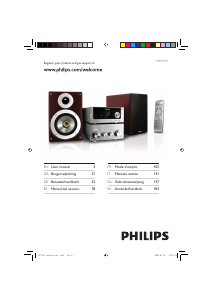 Manuale Philips MCM772 Stereo set