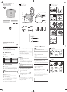 Mode d’emploi Philips HD3015 Cuiseur à riz