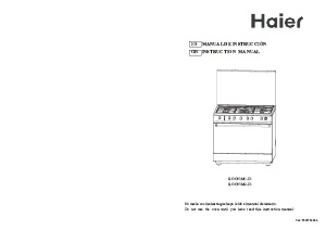 Manual de uso Haier KGG93M1-D1 Cocina