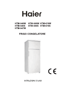 Manuale Haier HTM-546W Frigorifero-congelatore