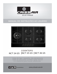 Manual Crissair NCT 24 G5 Placa