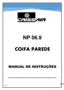 Manual Crissair NP 06.9 Exaustor