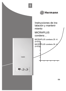 Manual de uso Hermann-Saunier Duval MICRAPLUS condens 30-A (H-ES) Caldera de gas