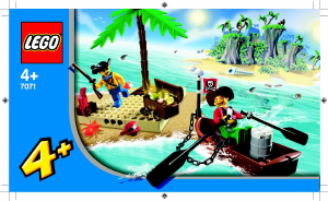 Bruksanvisning Lego set 7071 4Juniors Skattô