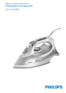 Manual Philips GC3117 Iron