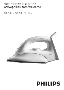 Manual Philips GC148 Iron