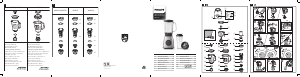 Mode d’emploi Philips HR3556 Blender