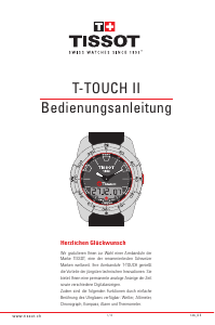 Bedienungsanleitung Tissot 146 T-Touch II Armbanduhr