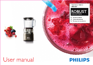 Mode d’emploi Philips HR2181 Blender