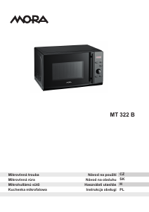 Instrukcja Mora MT 322 B Kuchenka mikrofalowa
