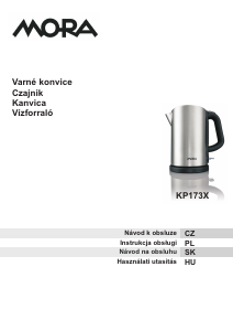 Használati útmutató Mora KP 173 X Vízforraló