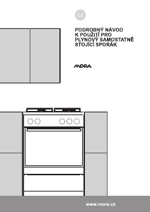 Manuál Mora P 162 AB Sporák