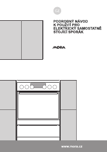 Manuál Mora C 848 AW Sporák