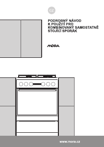 Manuál Mora K 560 AW Sporák