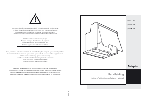 Manual Pelgrim GWA810RVS Cooker Hood