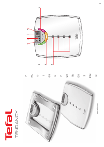 Manual de uso Tefal PP7049A9 Tendancy Báscula