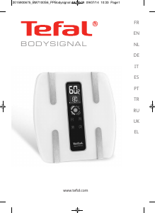 Посібник Tefal BM7100S5 Bodysignal Ваги