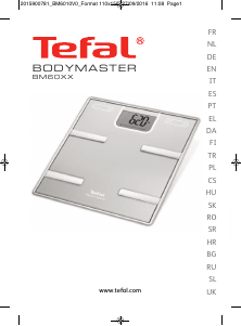 Manual de uso Tefal BM6010V0 Bodymaster Báscula