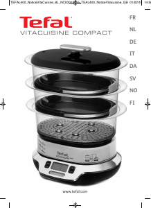 Brugsanvisning Tefal VS400333 Vitacuisine Compact Dampkoger