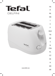 Instrukcja Tefal 539625 Delfini Toster